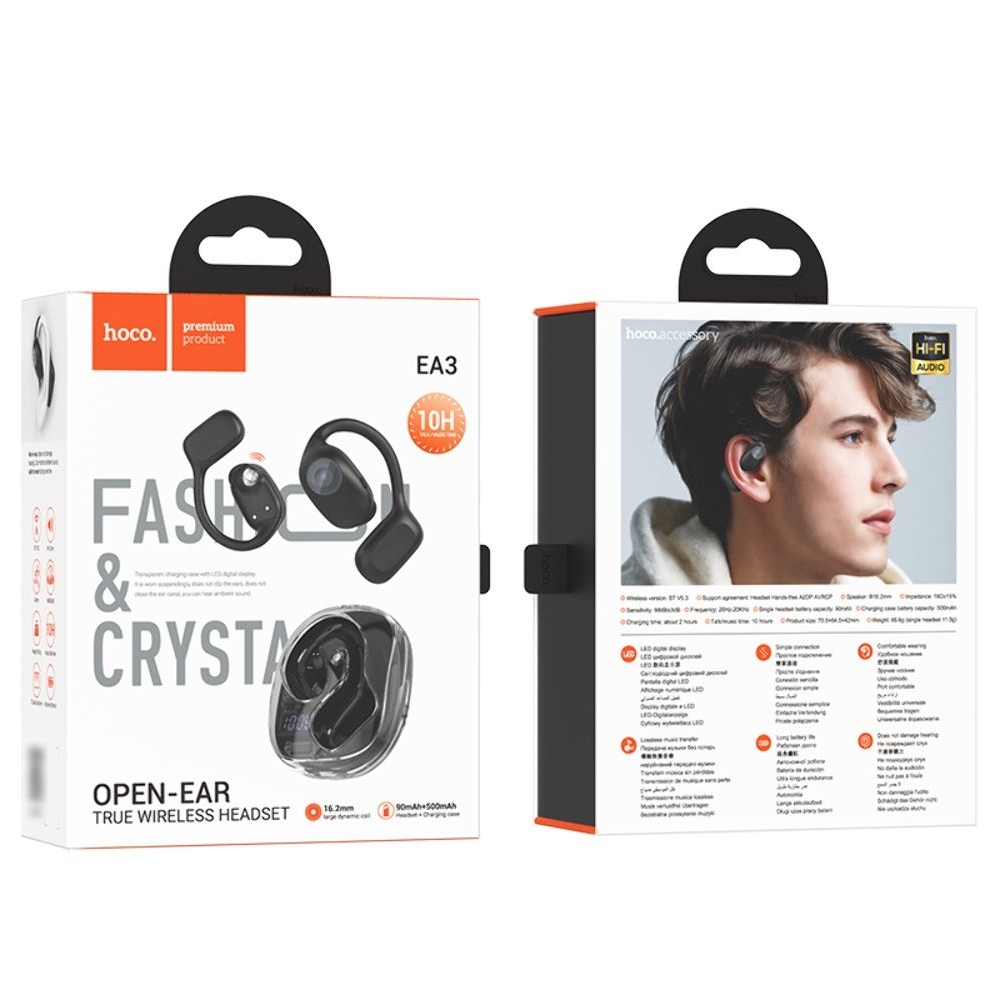 ��������� ��������� Hoco EA3 �������� TWS black | ������������ ��������