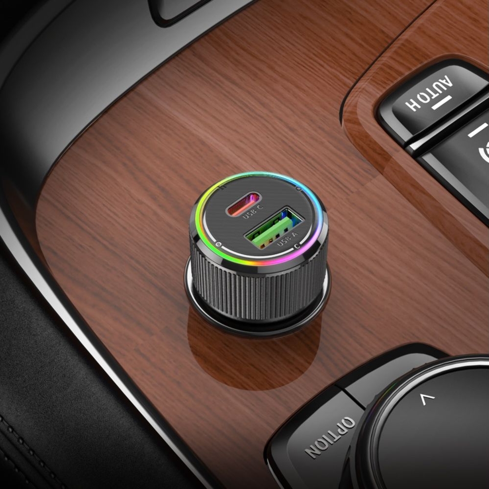 ������������� �������� ������� Hoco NZ14A USB/ Type-C PD QC black | �������, �������� ����������