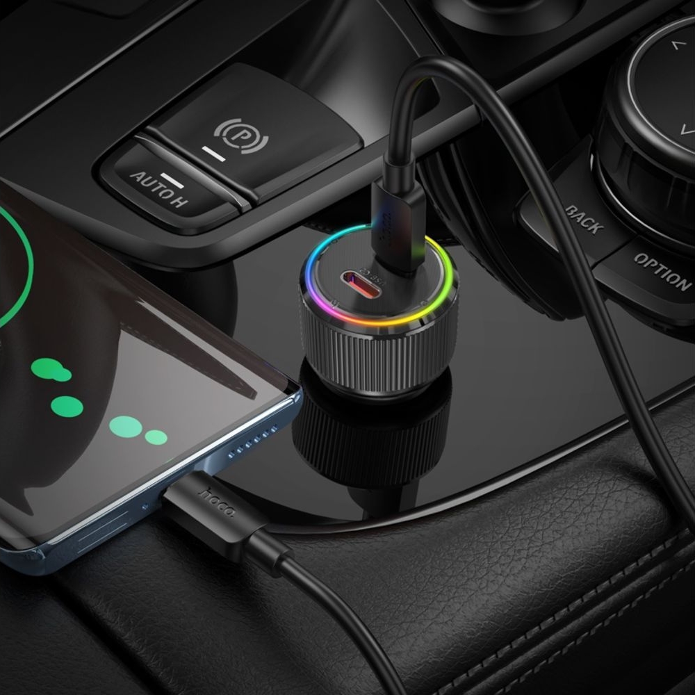 ������������� �������� ������� Hoco NZ14B 2 Type-C PD 50W black | �������, �������� ����������