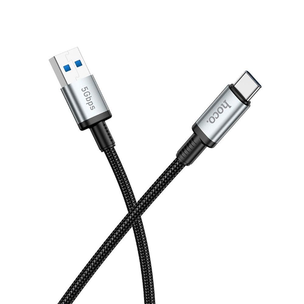 �������������� ������ Hoco US10 USB to Type-C USB3.0 5Gbit/s 0.5m black