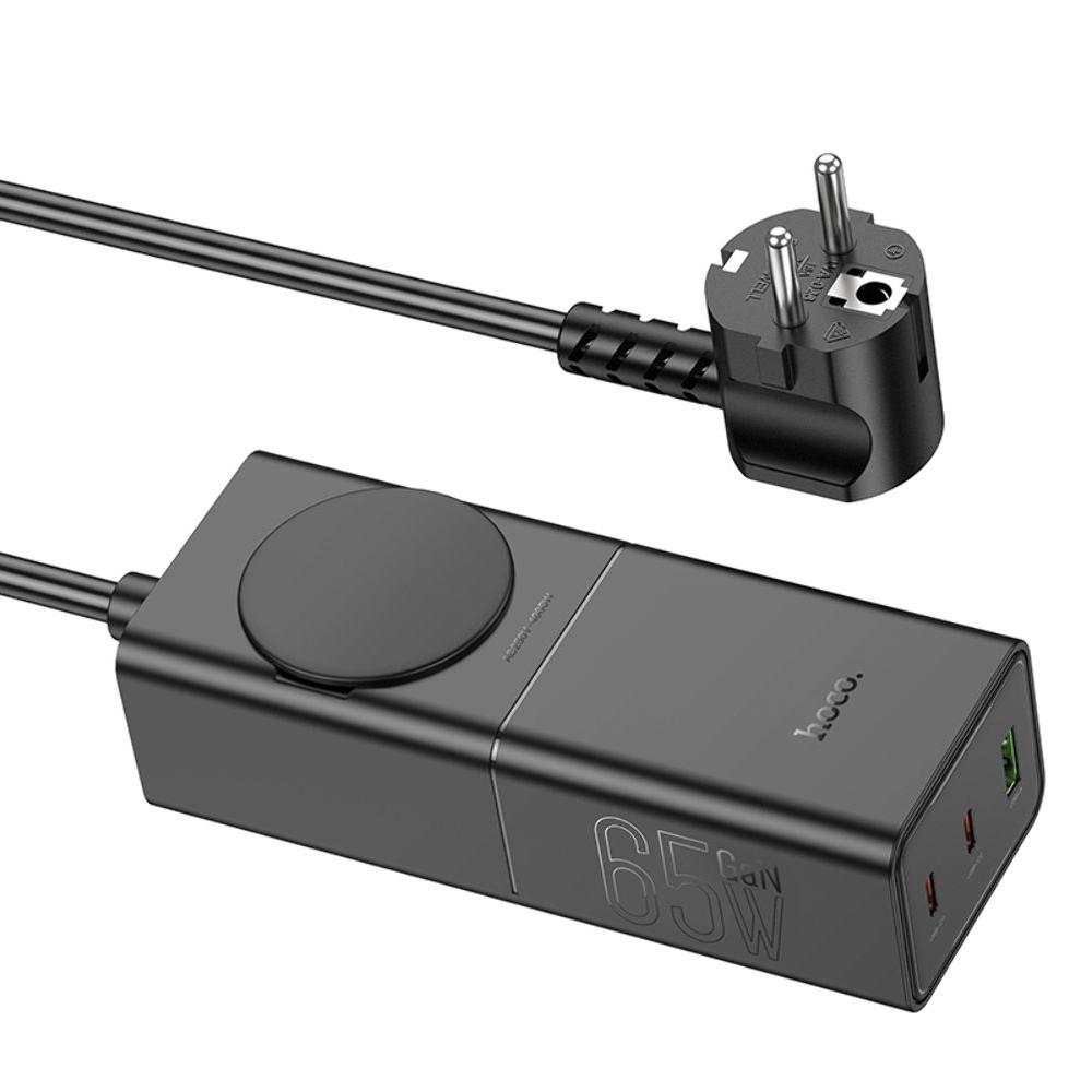 ������� �������� ���������� ���������� Hoco NS4 USB/ 2 Type-C PD 65W black