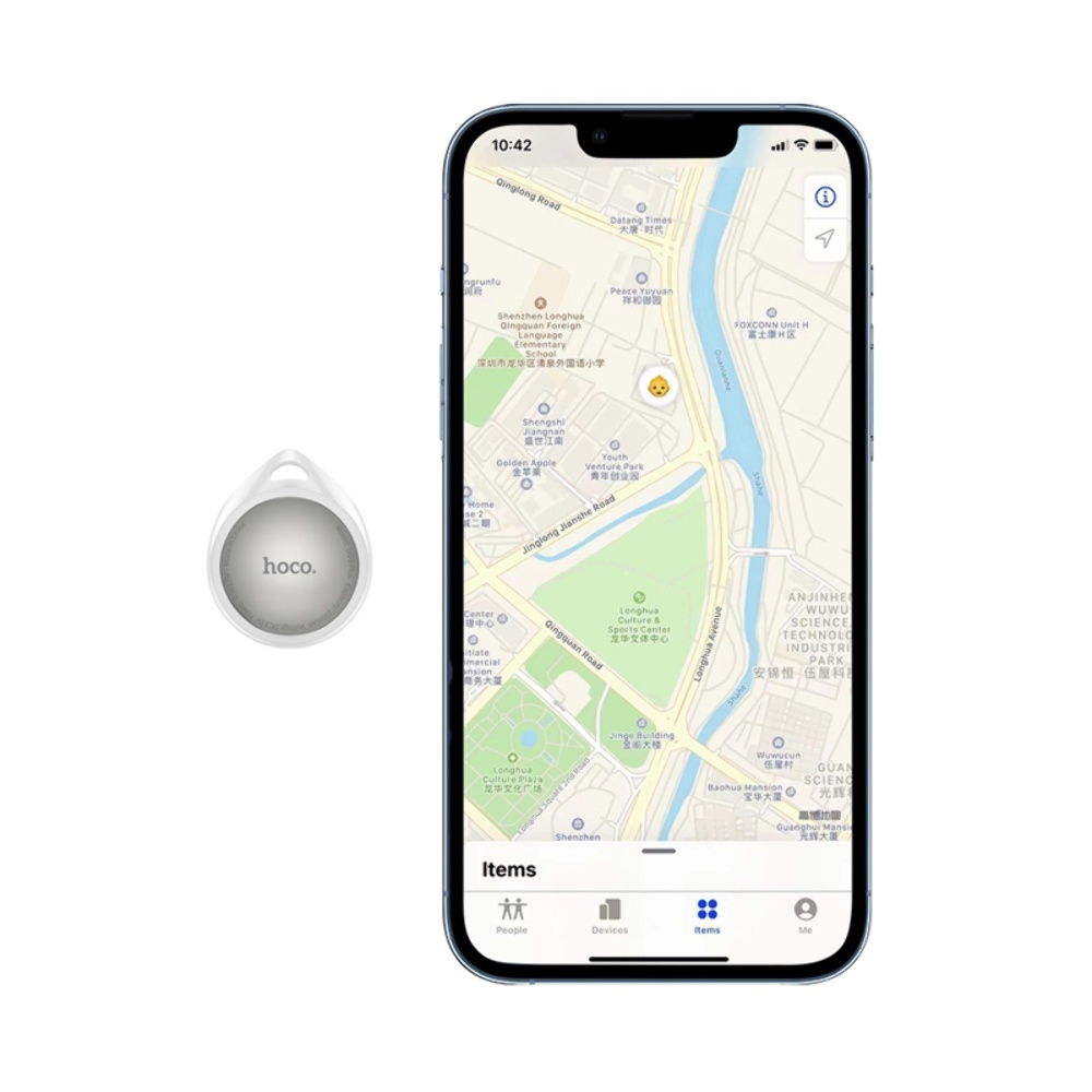 GPS-������ Hoco DI29 Plus � ������� white