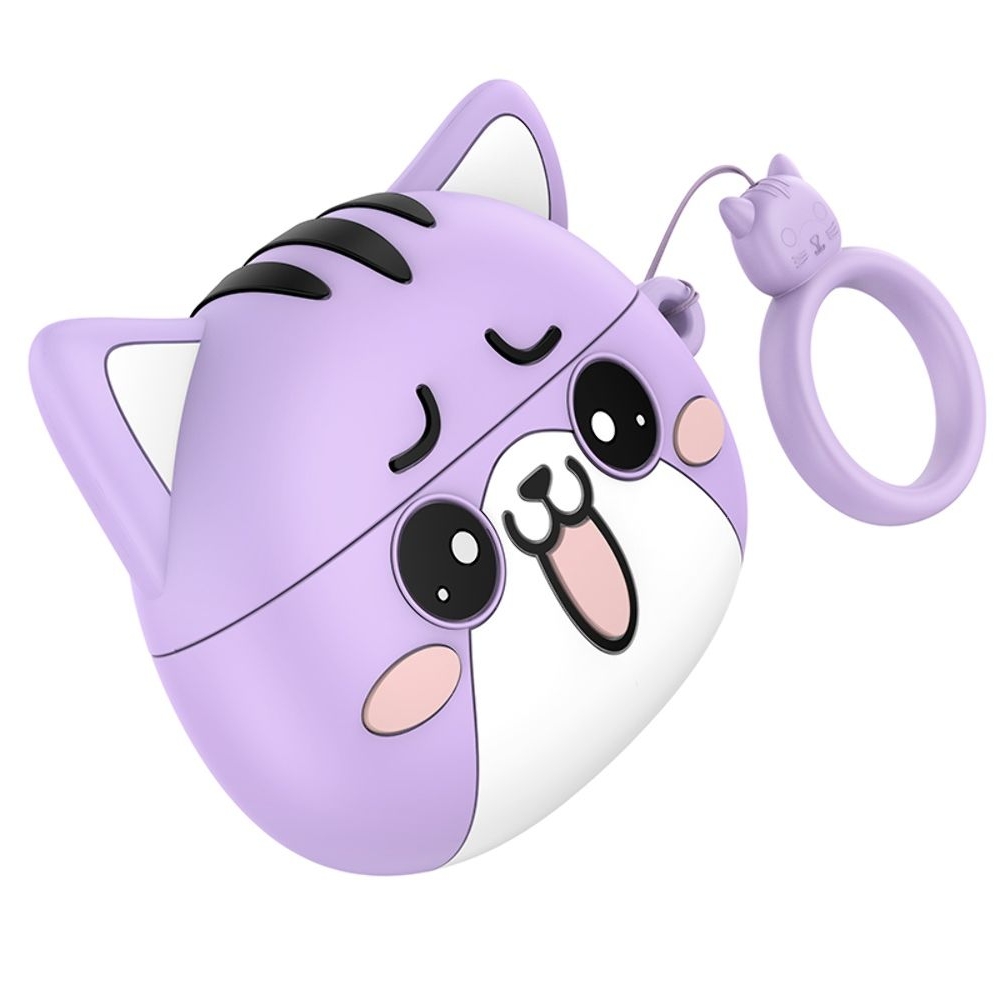 ������������ TWS �������� Hoco EW48 ��������� purple cat