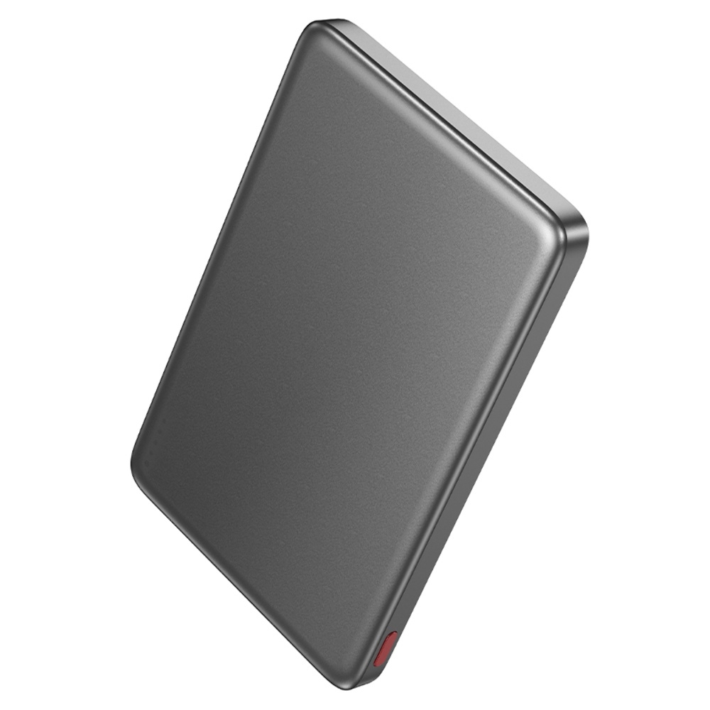 Power bank Hoco Q26 5000mAh PD 20W ��������� � �������� ������������ ������� metal gray