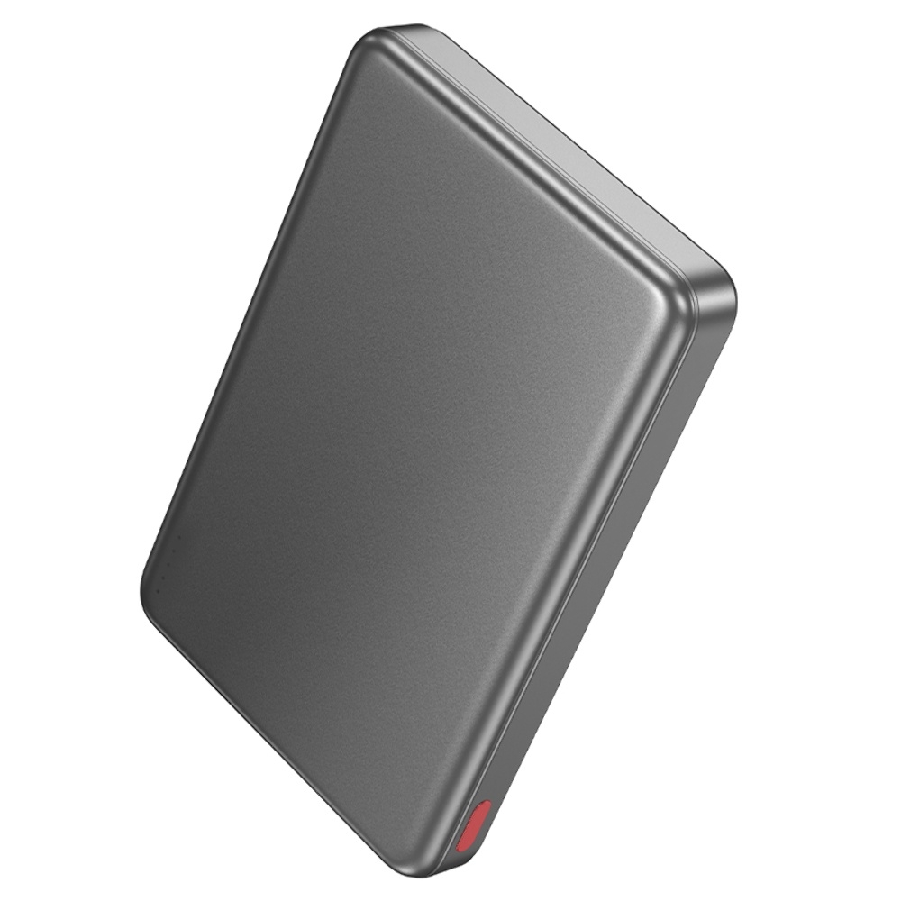 Power bank Hoco Q26A 10000mAh PD 20W ��������� � �������� ������������ ������� metal gray