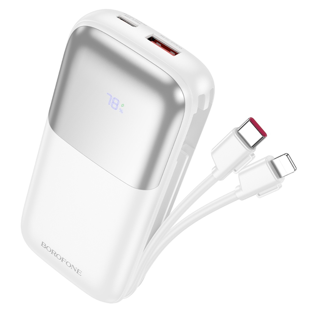 Power bank Borofone BJ62 10000mAh 22.5W+PD20W + ������ 2�1 Type-C/ Lightning �����