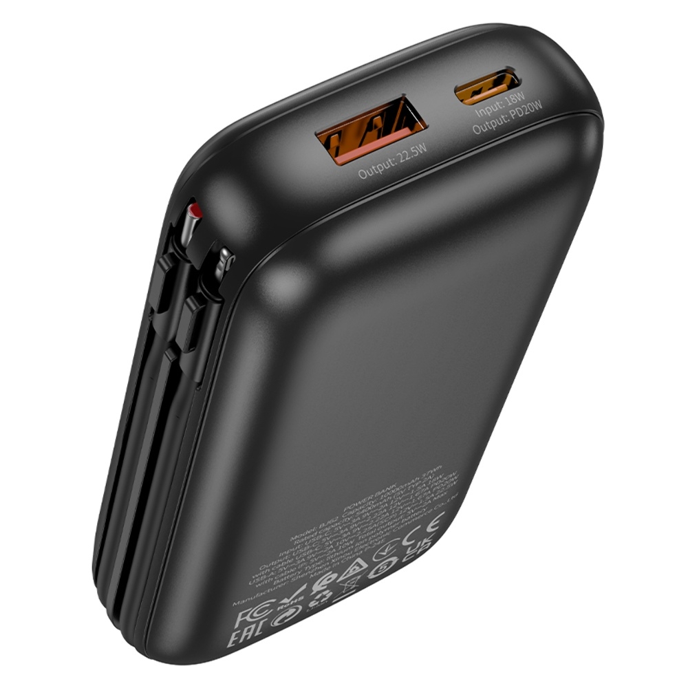 Power bank Borofone BJ62 10000mAh 22.5W+PD20W + ������ 2�1 Type-C/ Lightning ������