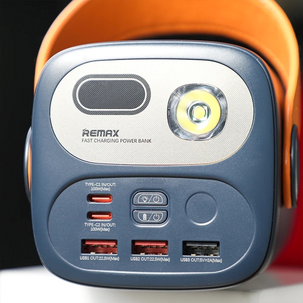 Power bank Remax RPP-100, 60000 mAh, 22.5 ��, Power Delivery (100 ��), Quick Charge 3.0, �����