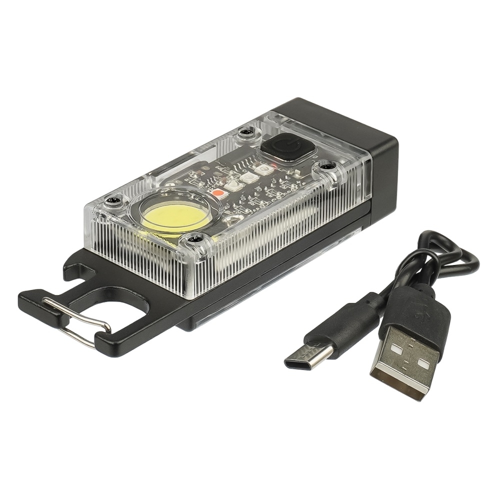 LED ������� �������������� S030-5 � �������������� ������� ���������� 500 mAh, ��������� ���������� � ��������� ������� black