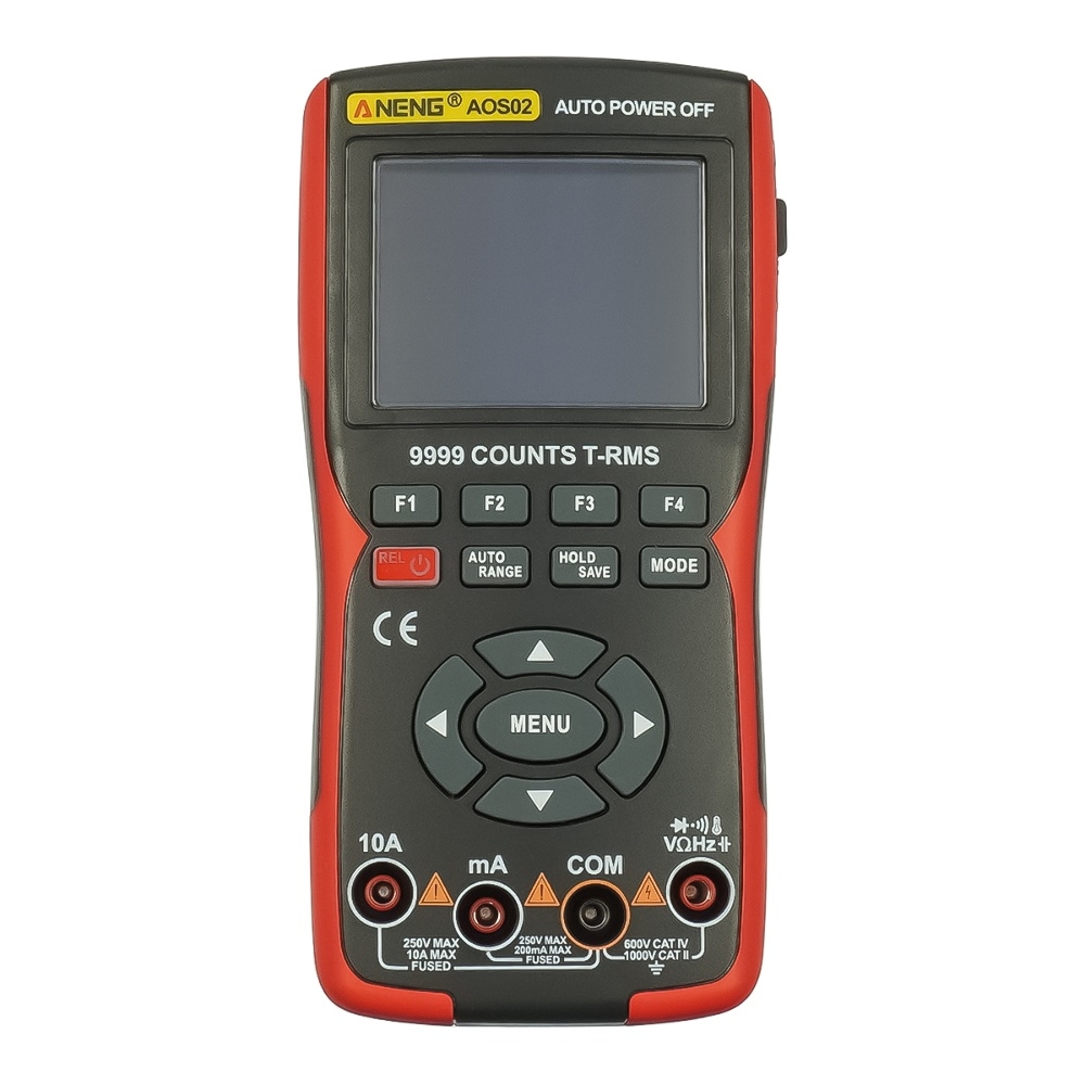 ����������� ����������� �������� Aneng AOS02 � �������� �����������, ������ ����������� 10���, ������� ������������� 48 �sa/s