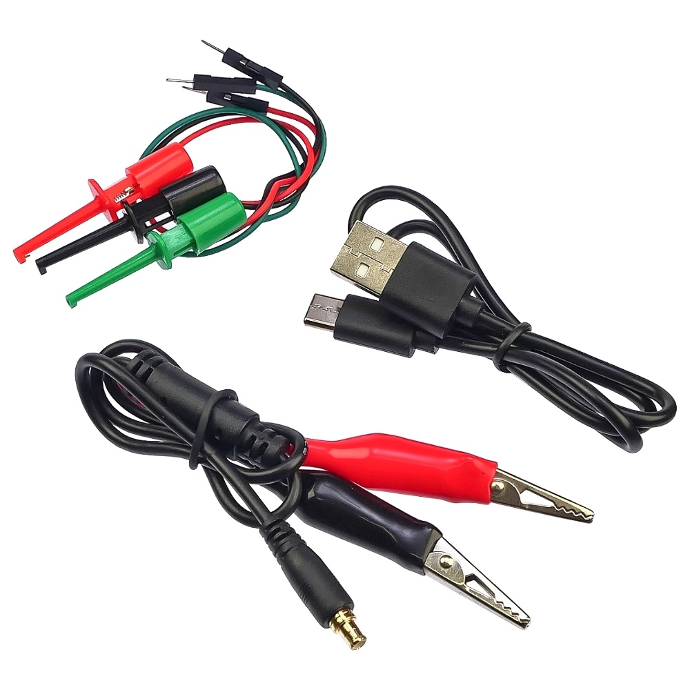 ����������� ����������� �������� Fnirsi DSO-TC3, 3�1, ESR ������ �����������, PWM/AWG ��������� ��������, 500���, 10�Sa/s, USB Type-C, 5V/1A