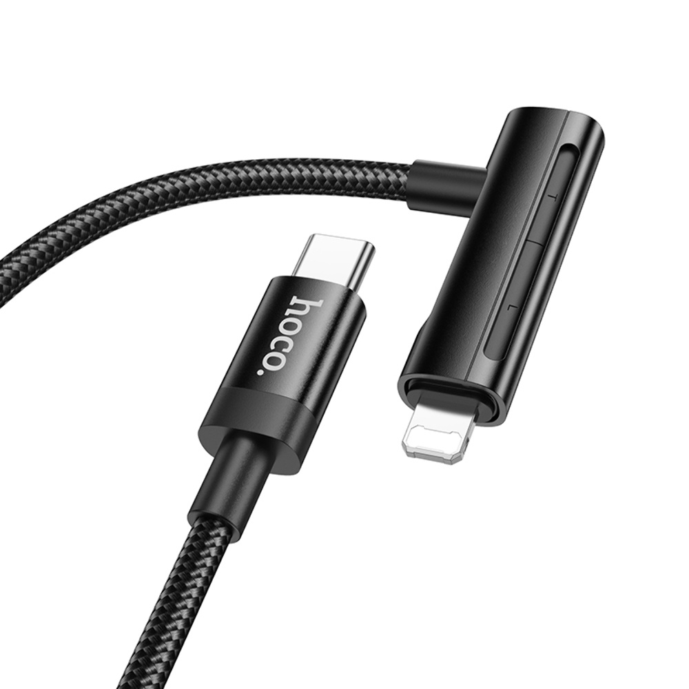 ������ Hoco U135 2�1 Type-C to Lightning/ Type-C 1.2m black