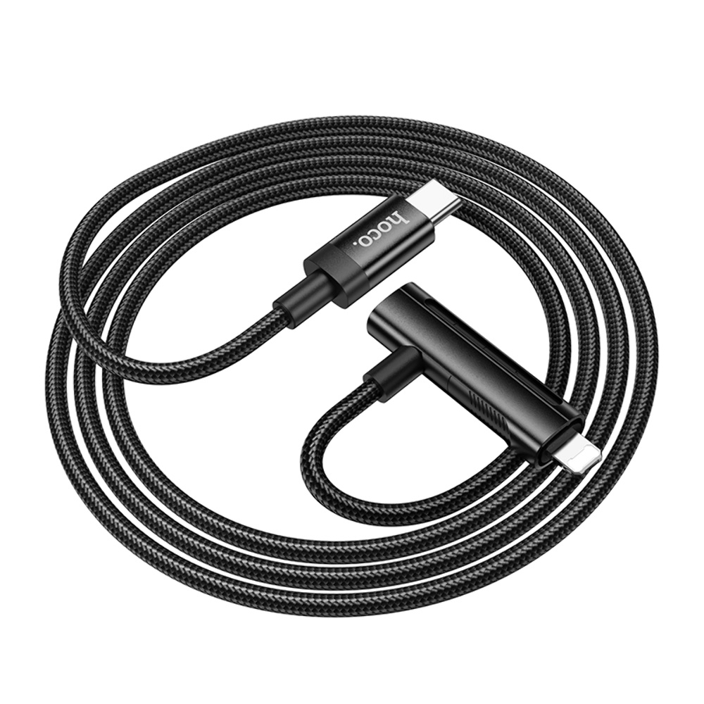 ������ Hoco U135 2�1 Type-C to Lightning/ Type-C 1.2m black