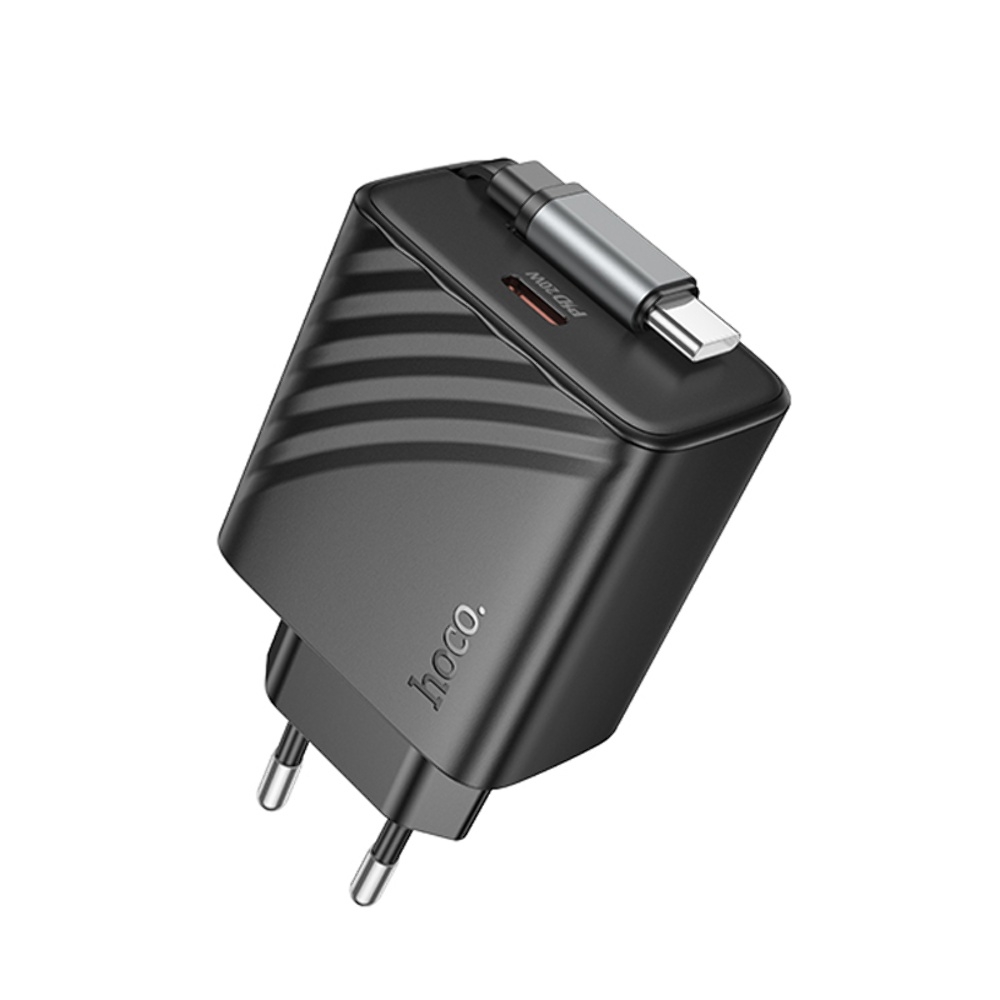 ������� �������� ���������� Hoco N57 Type-C PD + ������ Type-C black