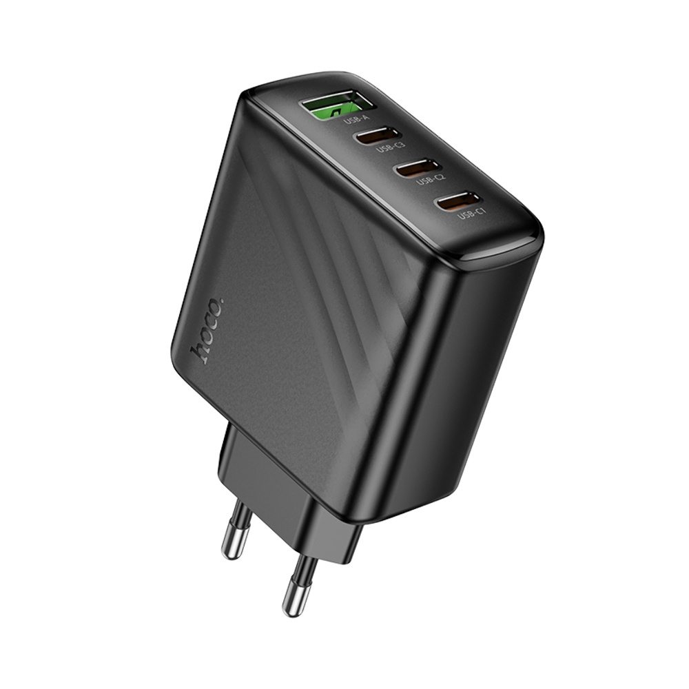 ������� �������� ���������� Hoco CS27A USB/ 3 Type-C PD 67W black