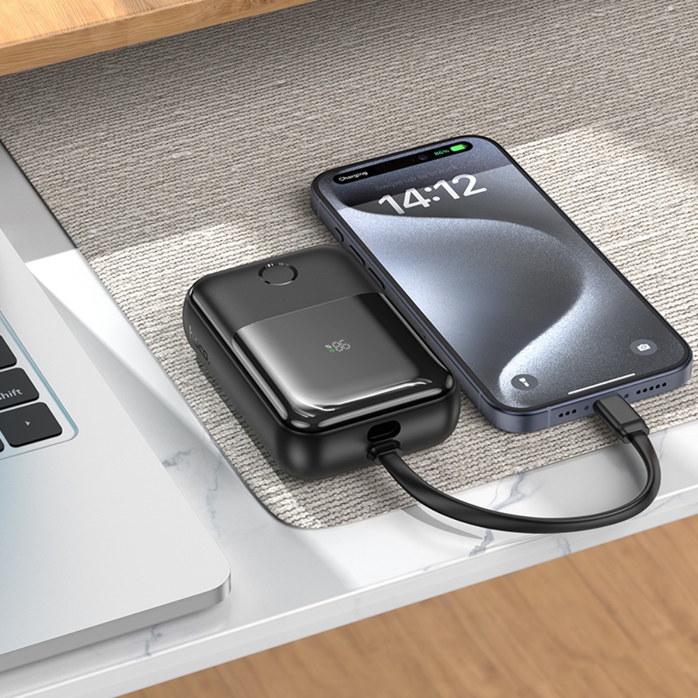 Power bank Hoco Q33 10000mAh PD20W + ������ Type-C black