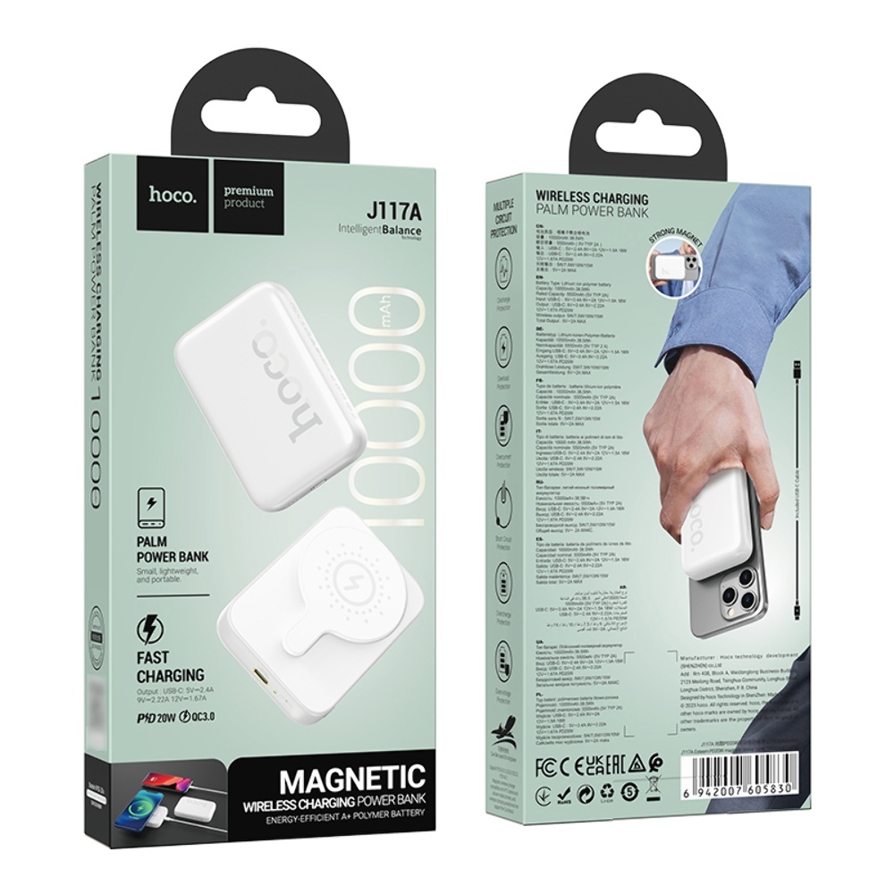 Power bank Hoco J117A 10000mAh ��������� � �������� ������������ ������� �����