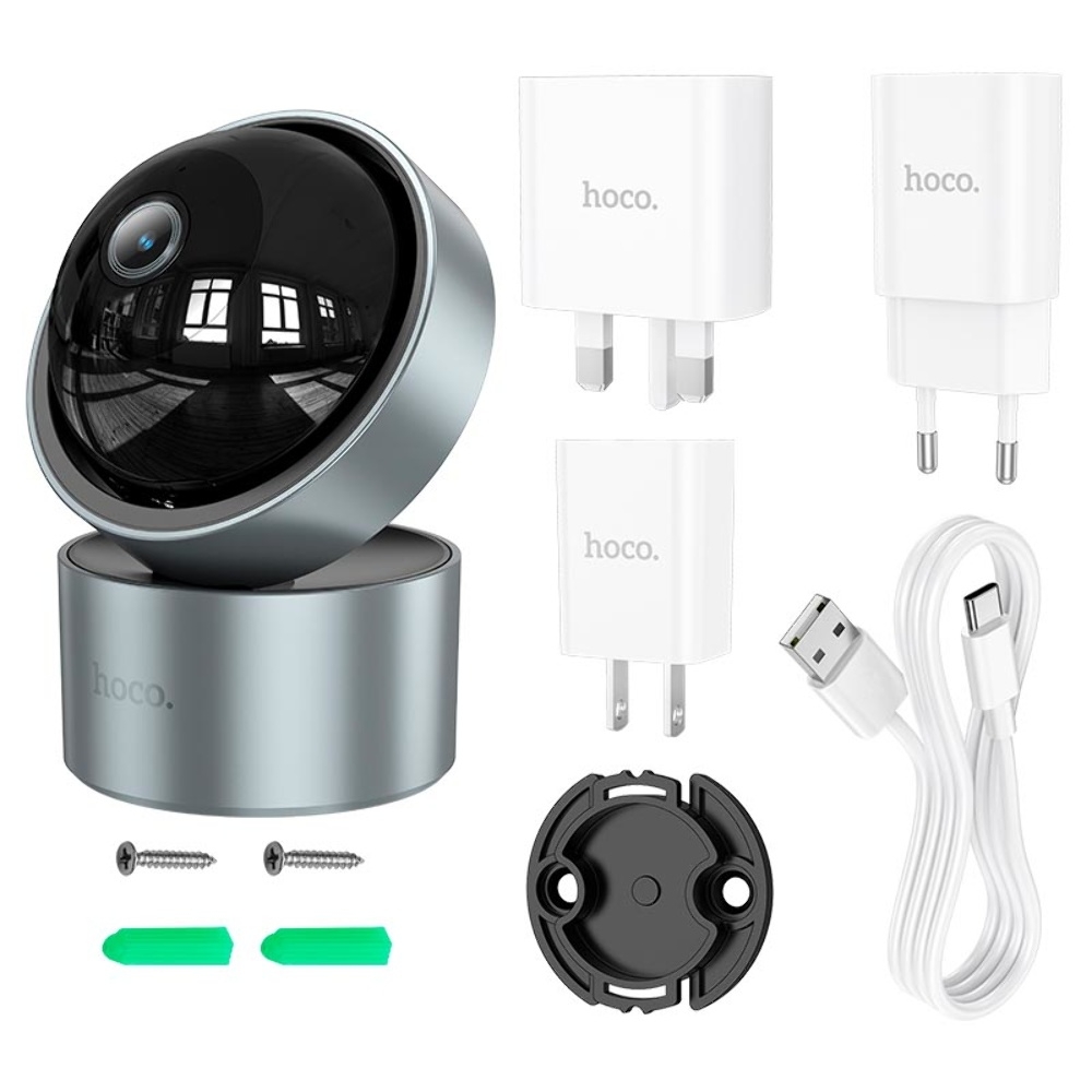 IP-������ ��������������� Hoco D5 PTZ HD silvery gray