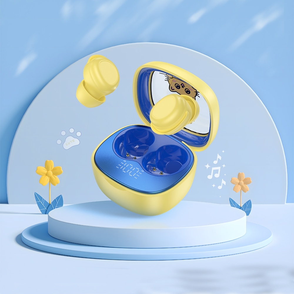 ������������ TWS �������� Hoco EW111 ��������� ������� yellow