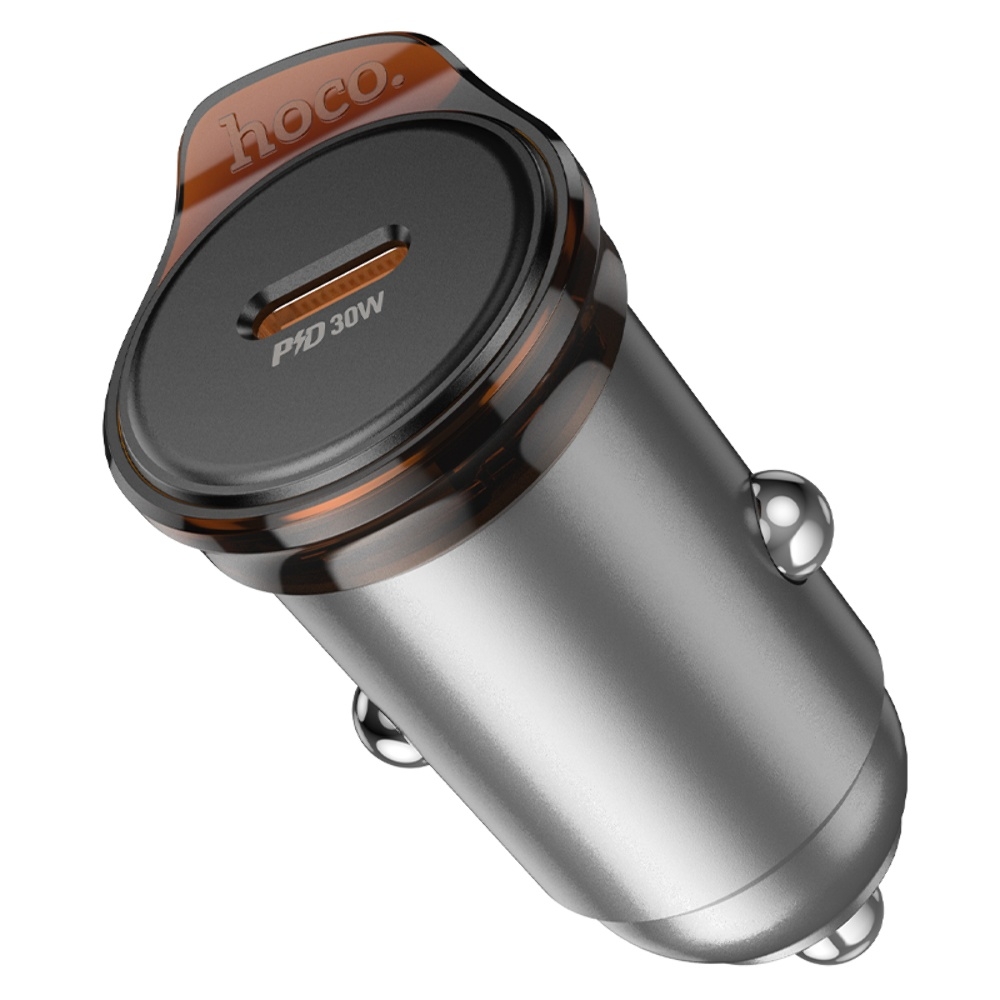 ������������� �������� ���������� Hoco NZ16 Type-C PD 30W metal grey