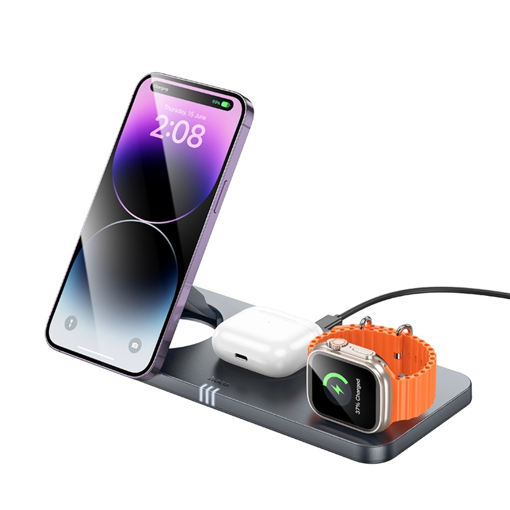 ������������ �������� ���������� Hoco CQ22 3�1 ��������� metal gray