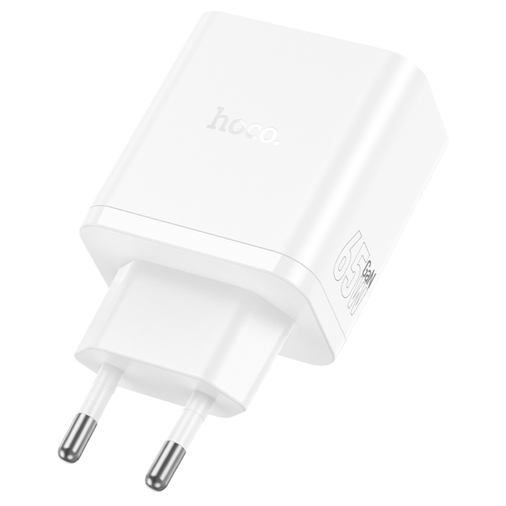 ������� �������� ���������� Hoco N51 USB/ 2 Type-C PD 65W white