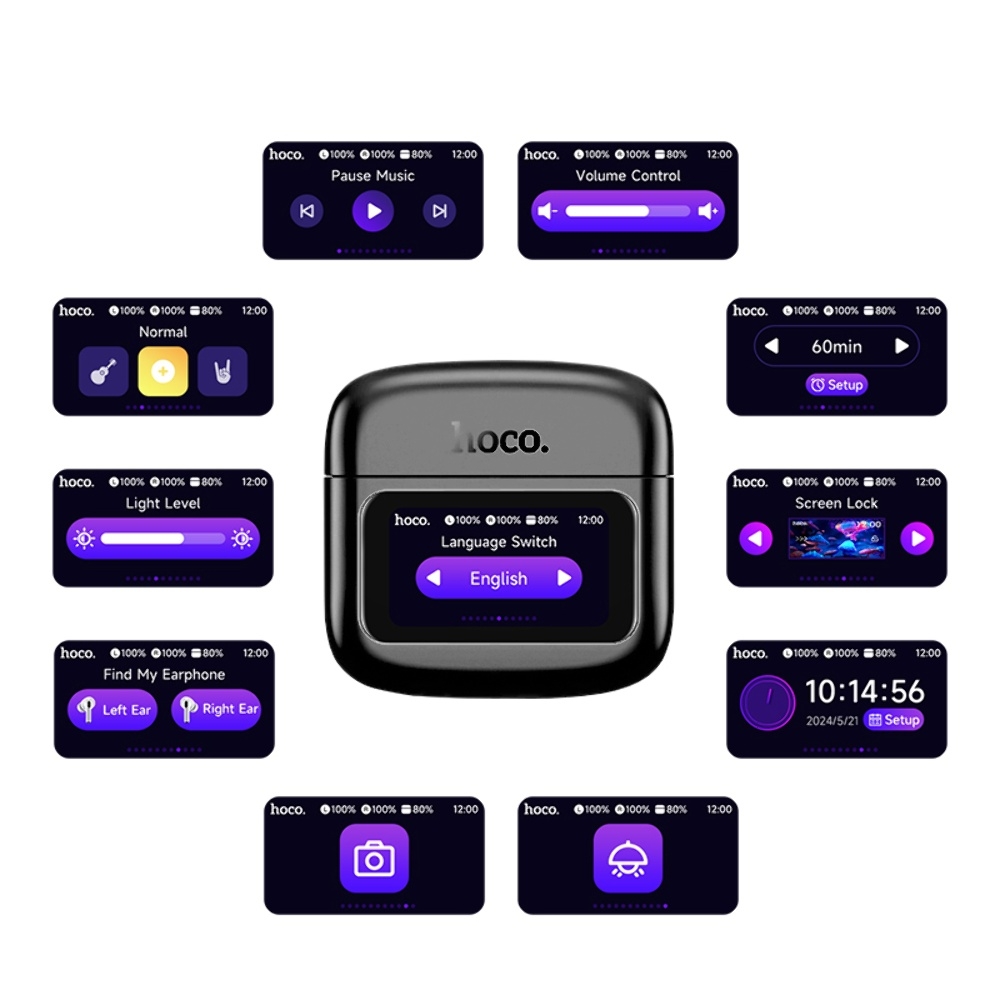 ������������ TWS �������� Hoco EQ14 ��������� black