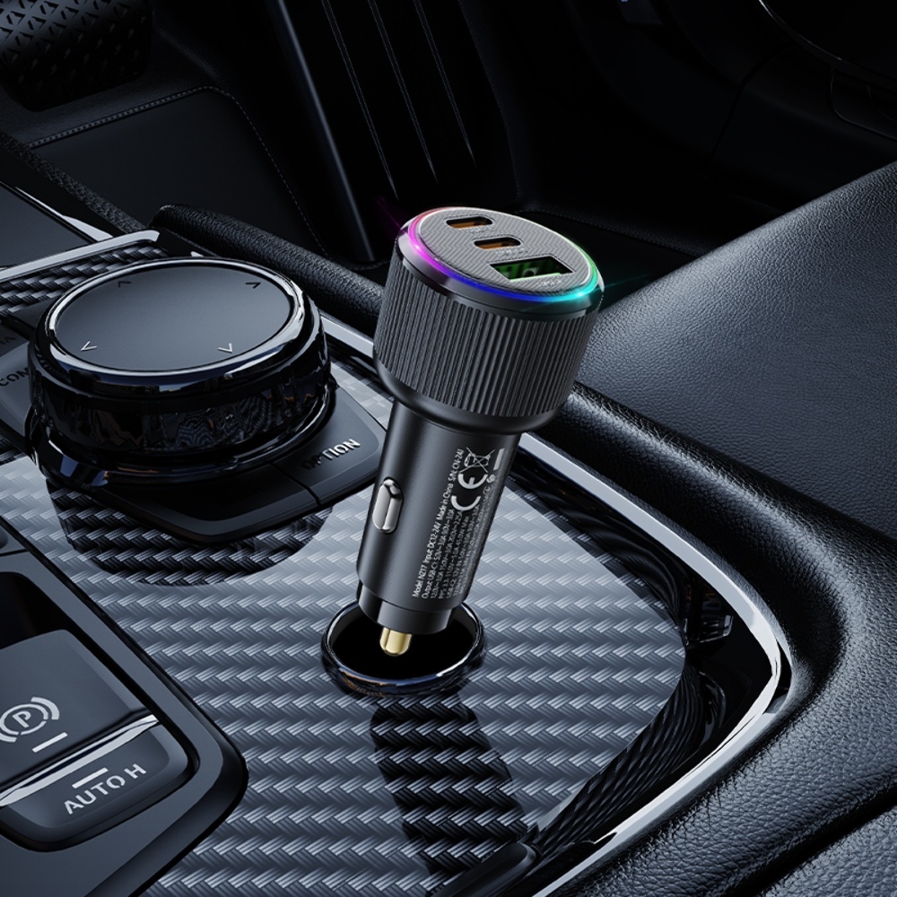 ������������� �������� ���������� Hoco NZ17 USB/ 2 Type-C PD 75W black