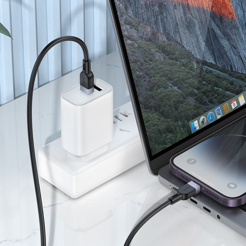 ������ Hoco X109 Type-C to Lightning 3m black