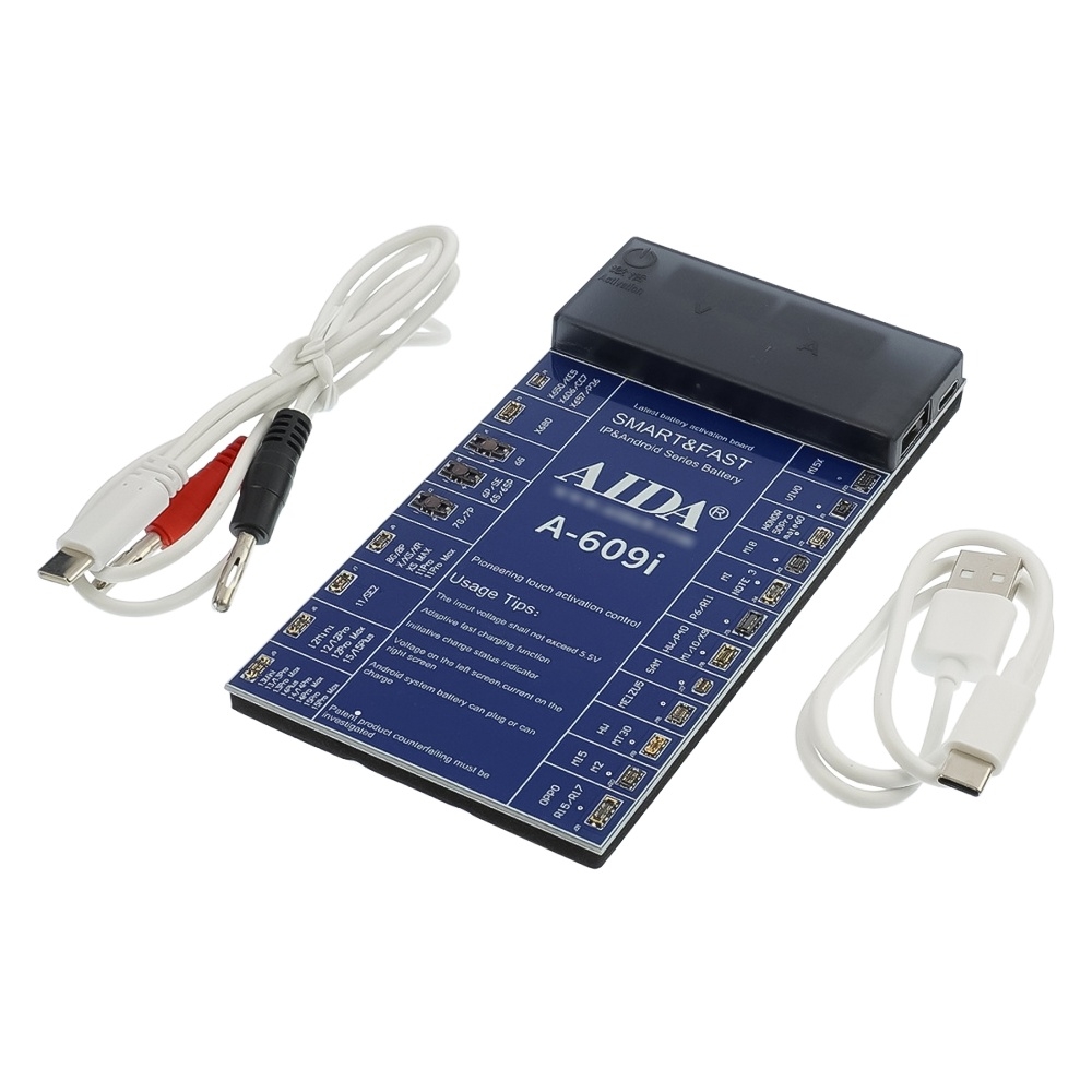 ����� ��������� � ������� ������������� Aida A-609i ����. ���. (6G -15 Pro Max, HUA, OPPO, VIVO, MI, SAM, ZTE; ������ Type-C/ USB A/ �������� ��)