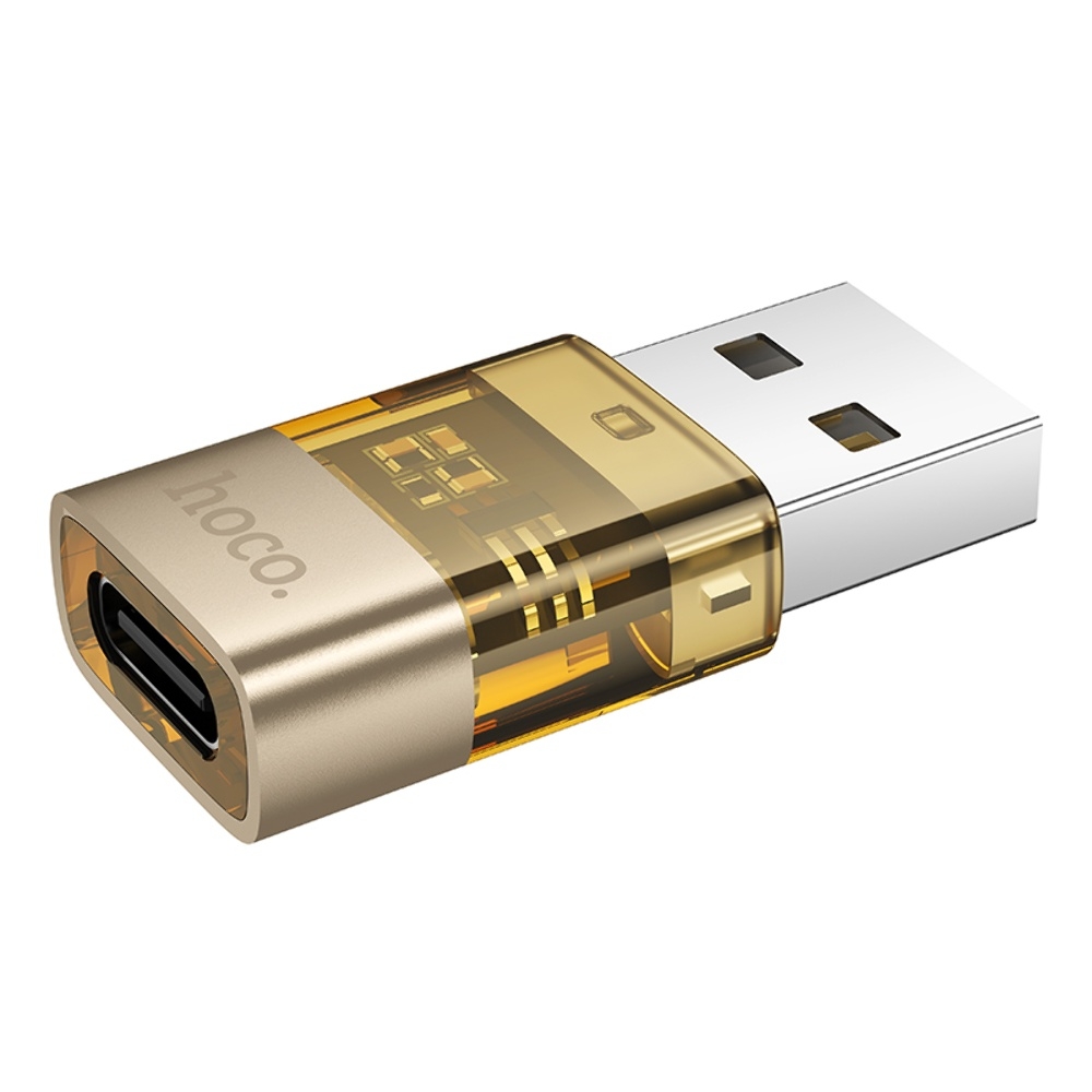 ������� ���������� Hoco UA36C USB to Type-C gold
