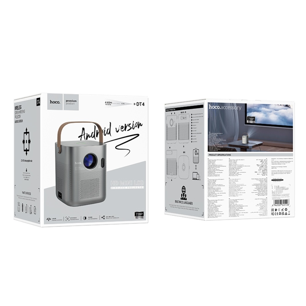 �������� Hoco DT4 ������ Android 720P metal grey