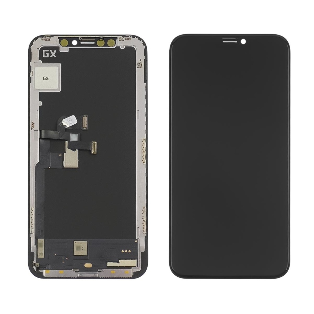 ������� Apple iPhone X, ������ | � ��������� | High Copy, OLED, GX | ���������� ������, �����