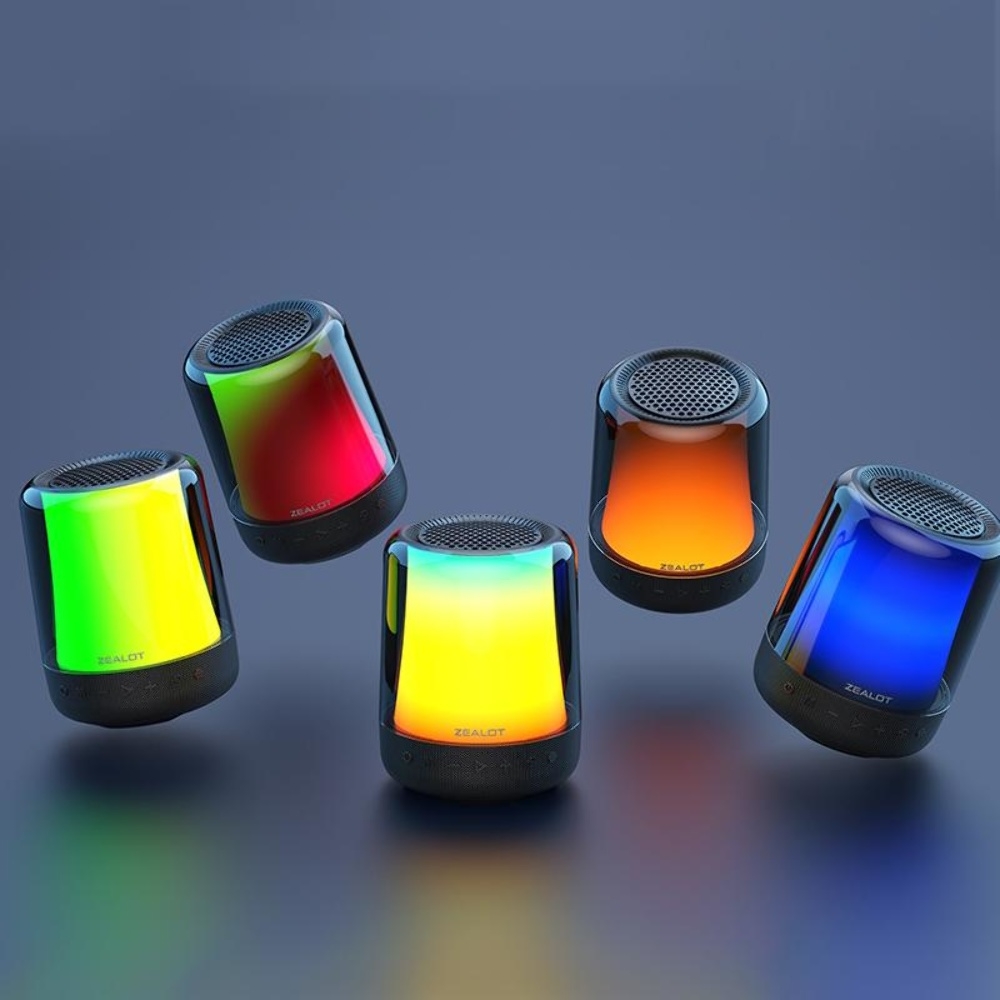 ����������� Bluetooth ������� ZEALOT S66 � LED ���������� Black