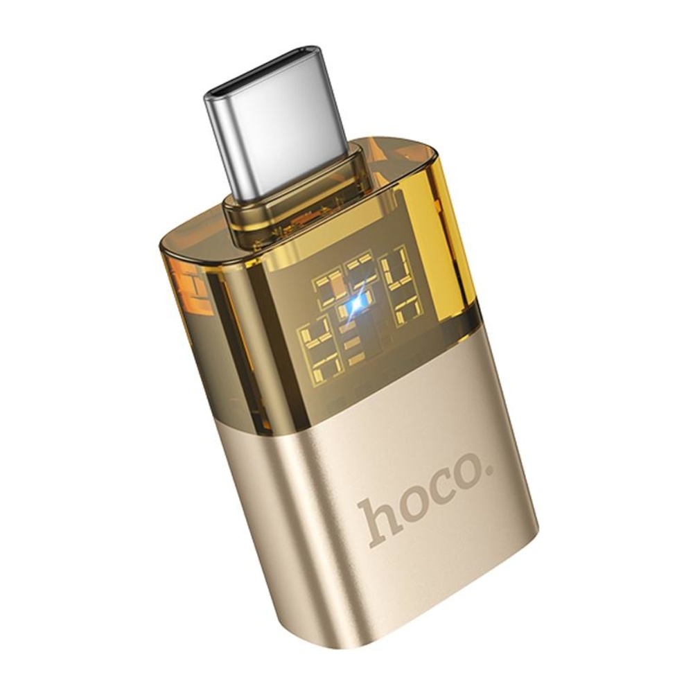 ������� ���������� Hoco UA36B Type-C to USB gold