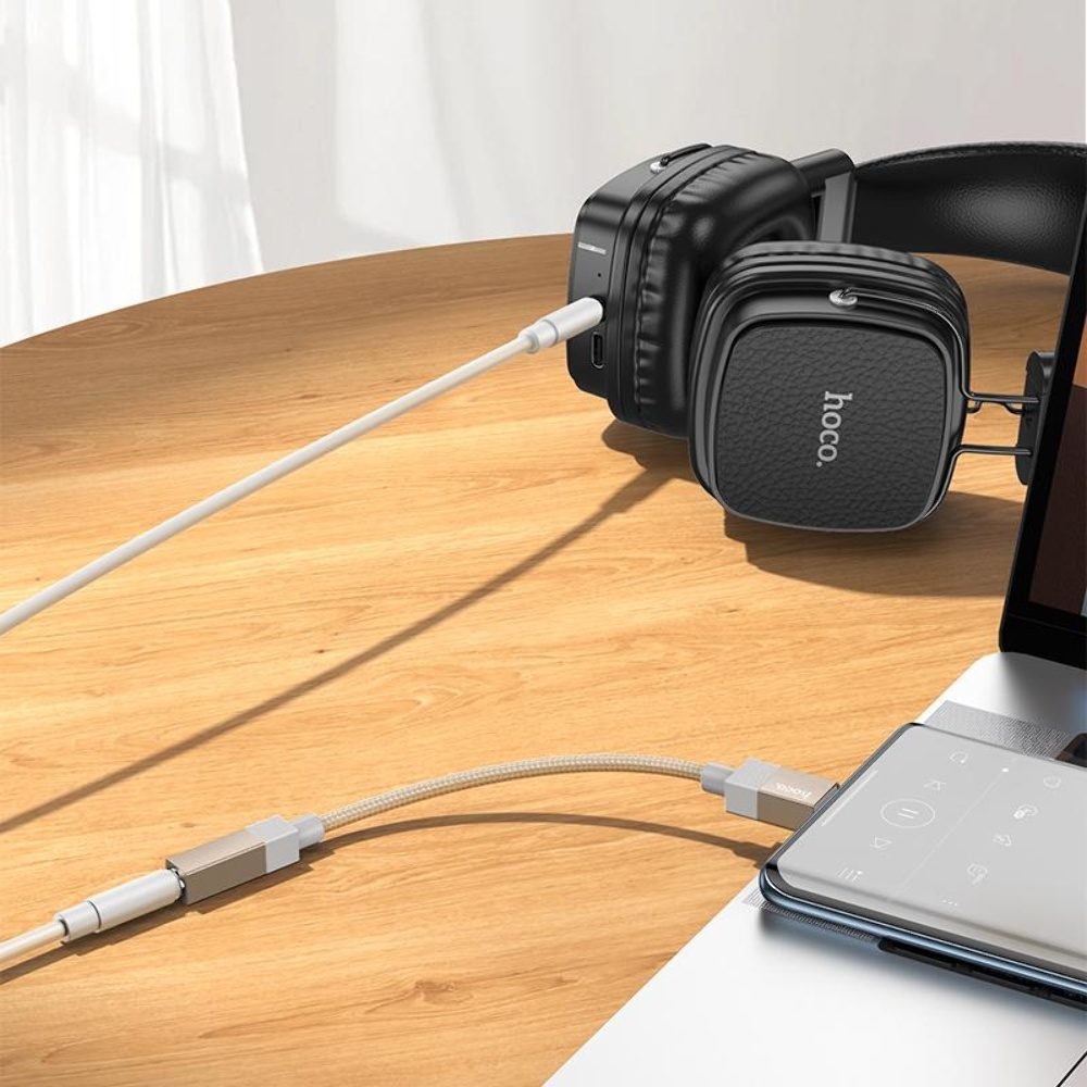 ������� ���������� Hoco UPA32C Type-C to Jack 3.5 gold