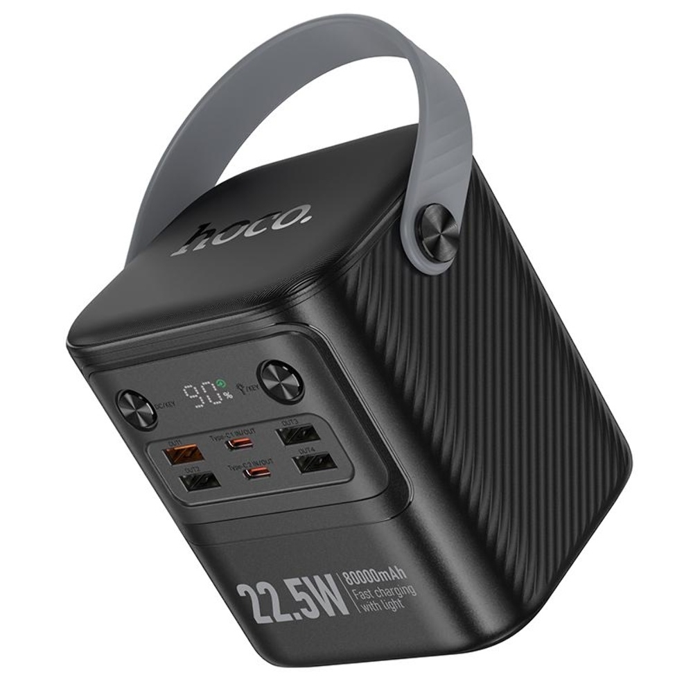 Power bank Hoco J152 80000mAh 22.5W/ PD 20W black