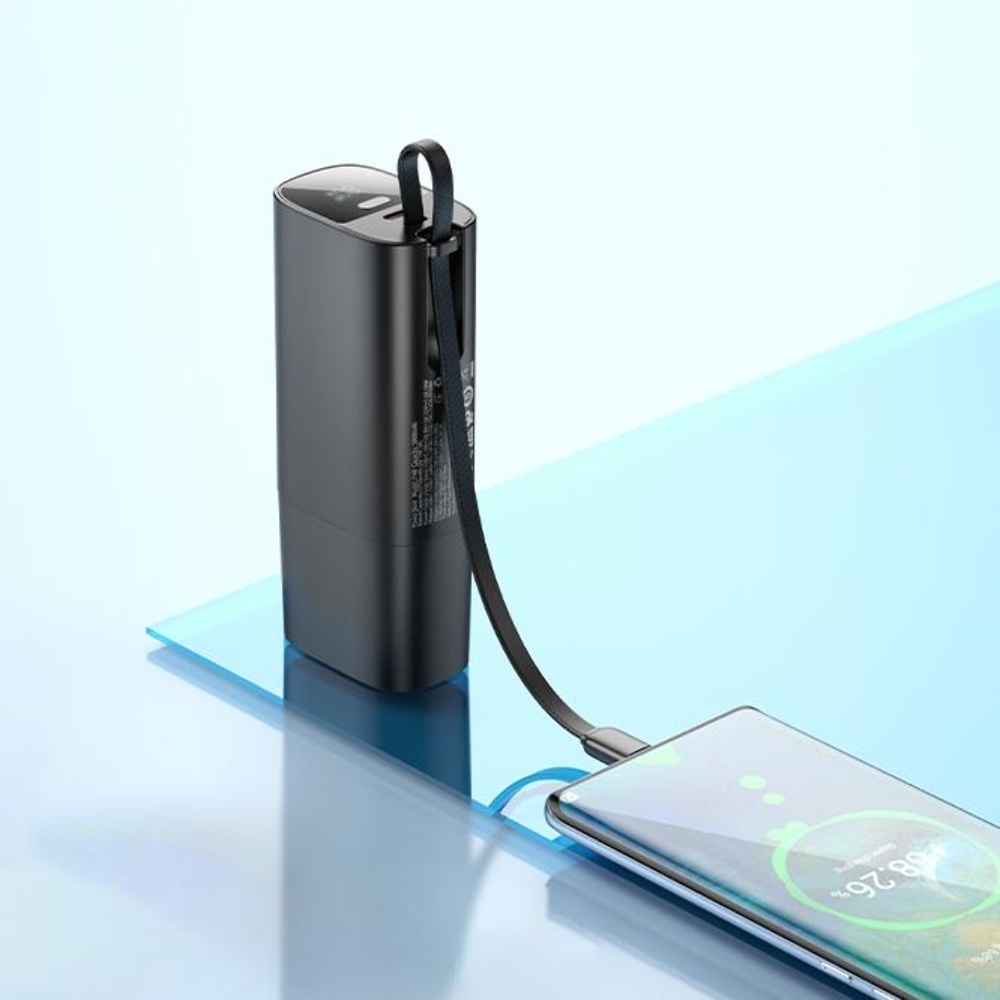 ������� �������� ���������� Hoco J148 �� ���������� Power Bank 5000mAh PD 20W + ������ Type-C black