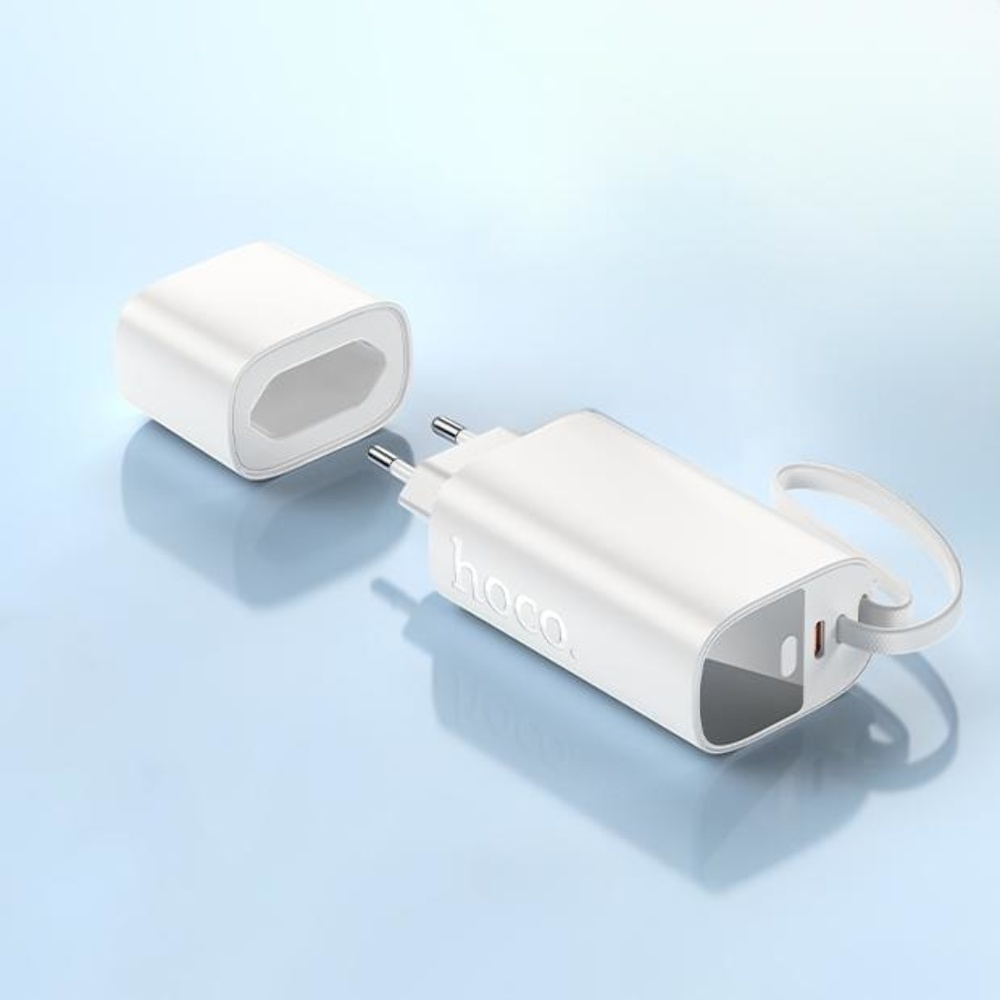 ������� �������� ���������� Hoco J148 �� ���������� Power Bank 5000mAh PD 20W+ ������ Type-C white