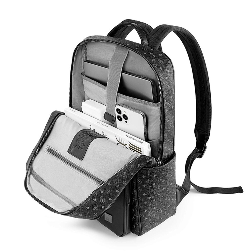 ������ ��� �������� Wiwu Master Fingerprint Lock Backpack 15.6