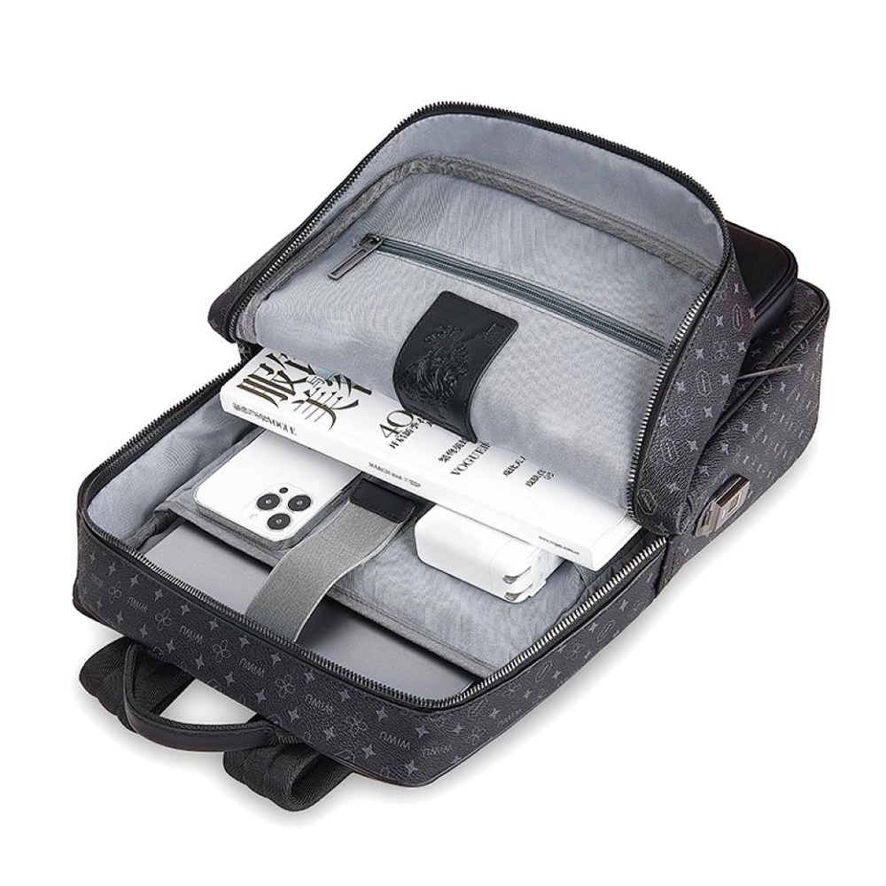 ������ ��� �������� Wiwu Master Fingerprint Lock Backpack 15.6
