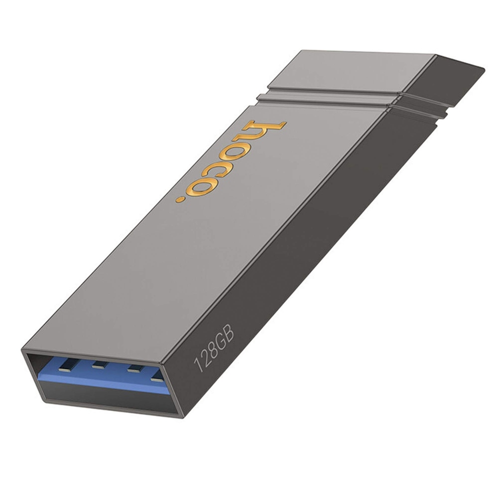 USB ���������� Hoco UD13 128GB Wise Type-C/ USB3.2 metal gray