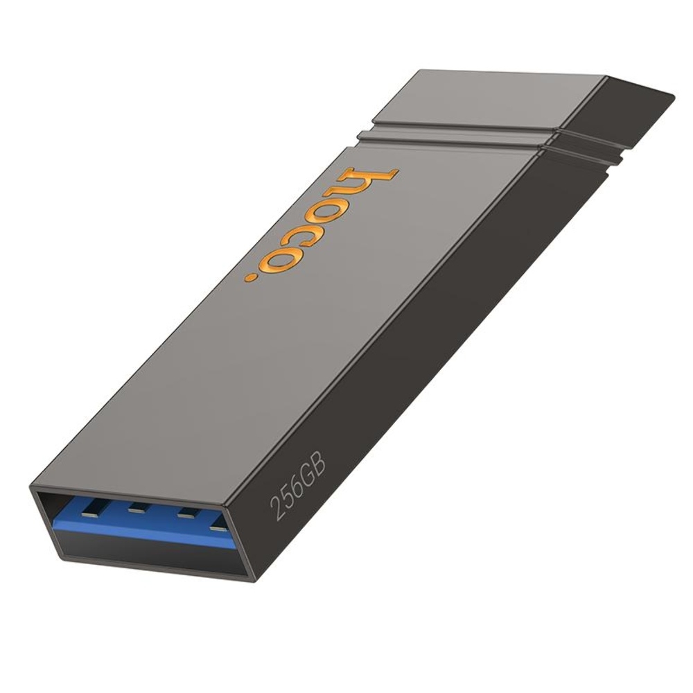 USB ���������� Hoco UD13 256GB Wise Type-C/ USB3.2 metal gray