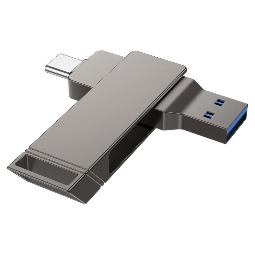 USB ���������� Hoco UD15 128GB Wise Type-C/ USB3.2 metal gray