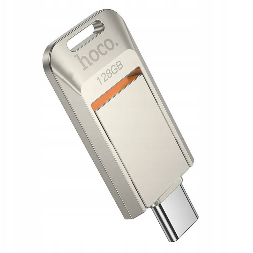 USB ���������� Hoco UD17 128GB Type-C metal gray