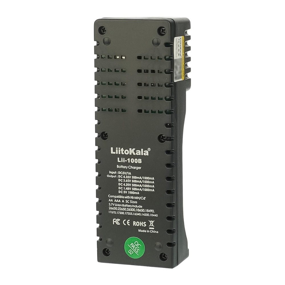 ������������� �������� ���������� LiitoKala Lii-100B ��� ������������� 18650/ ��/ ��� � ������, 1 ����