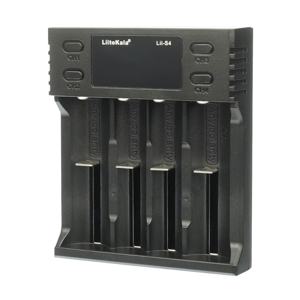������������� �������� ���������� LiitoKala Lii-S4 ��� ������������� 18650/ ��/ ��� � ������, 4 �����