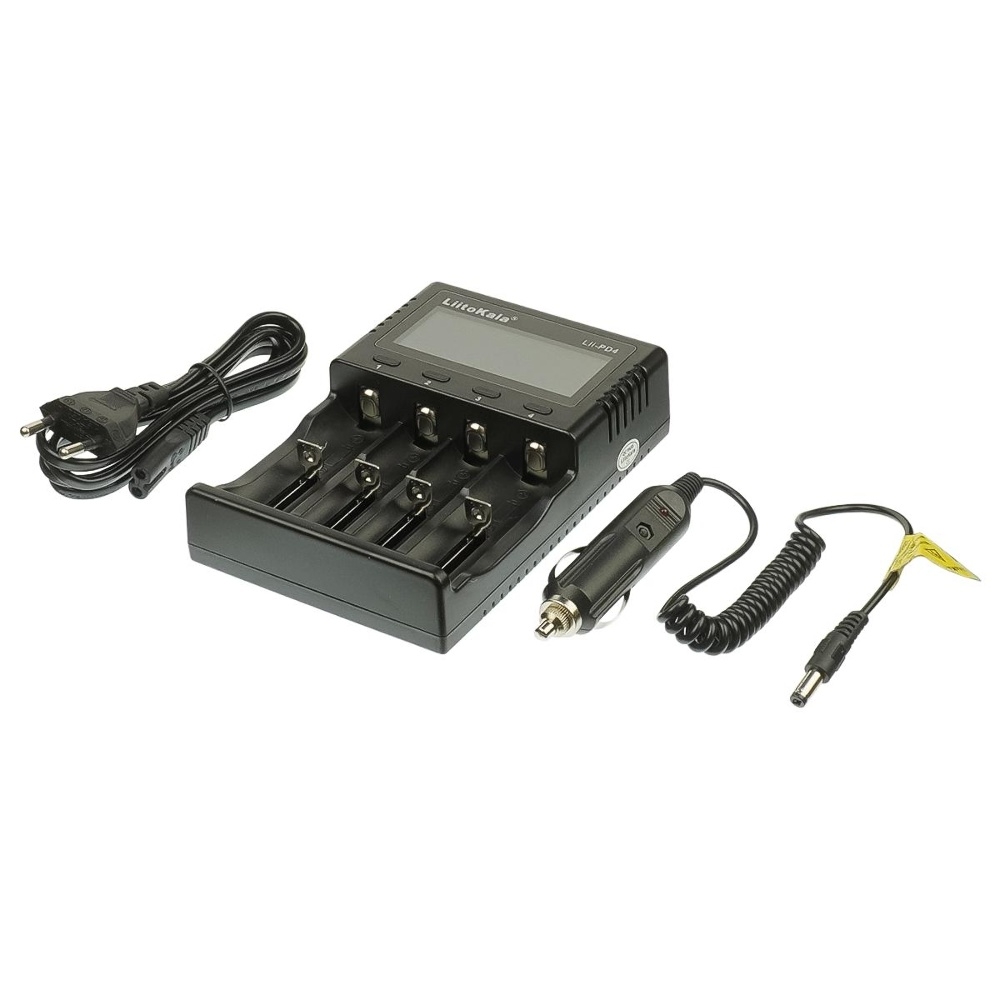 ������������� �������� ���������� � �������� LiitoKala Lii-PD4 ��� ������������� 18650/ ��/ ��� � ������, 4 �����