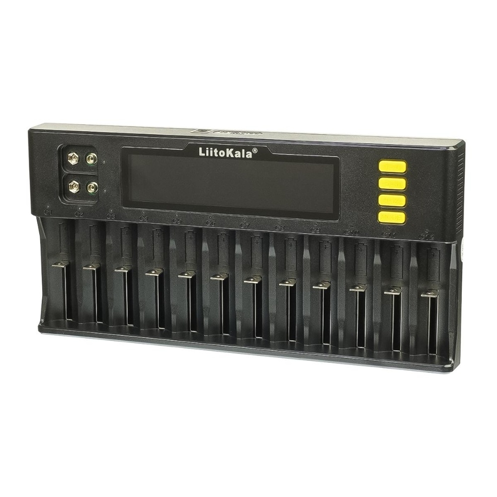 ������������� �������� ���������� � �������� LiitoKala Lii-S12 ��� ������������� 18650/ ��/ ��� � ������, 12 ������