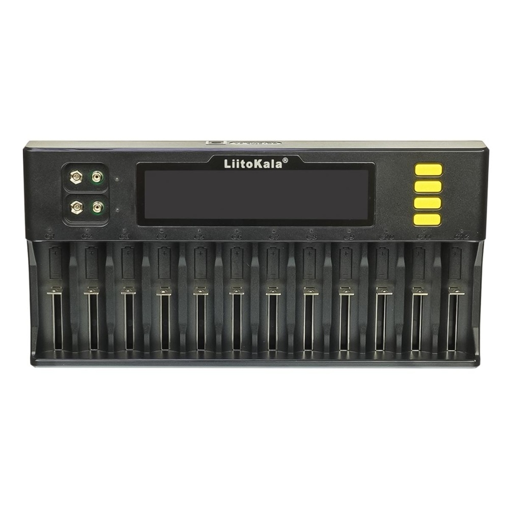 ������������� �������� ���������� � �������� LiitoKala Lii-S12 ��� ������������� 18650/ ��/ ��� � ������, 12 ������